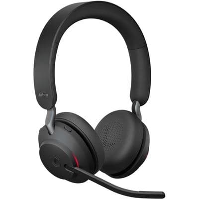 Jabra Evolve2 65 Bluetooth (Wireless) Stereo Headset With Stand USB-C MS 26599-999-889