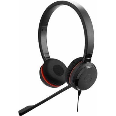 Jabra Evolve 30 II Stereo Wired (USB-A and USB-C) Headset UC 5399-829-369