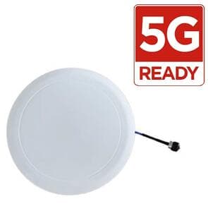 4G/5G Slim Ceiling Omni Antenna (360 degree beamwidth) 380 to 4000 MHz SISO N-Female