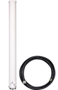 Omni High Gain 698-2700 6 dBi with 10m LMR240 cable