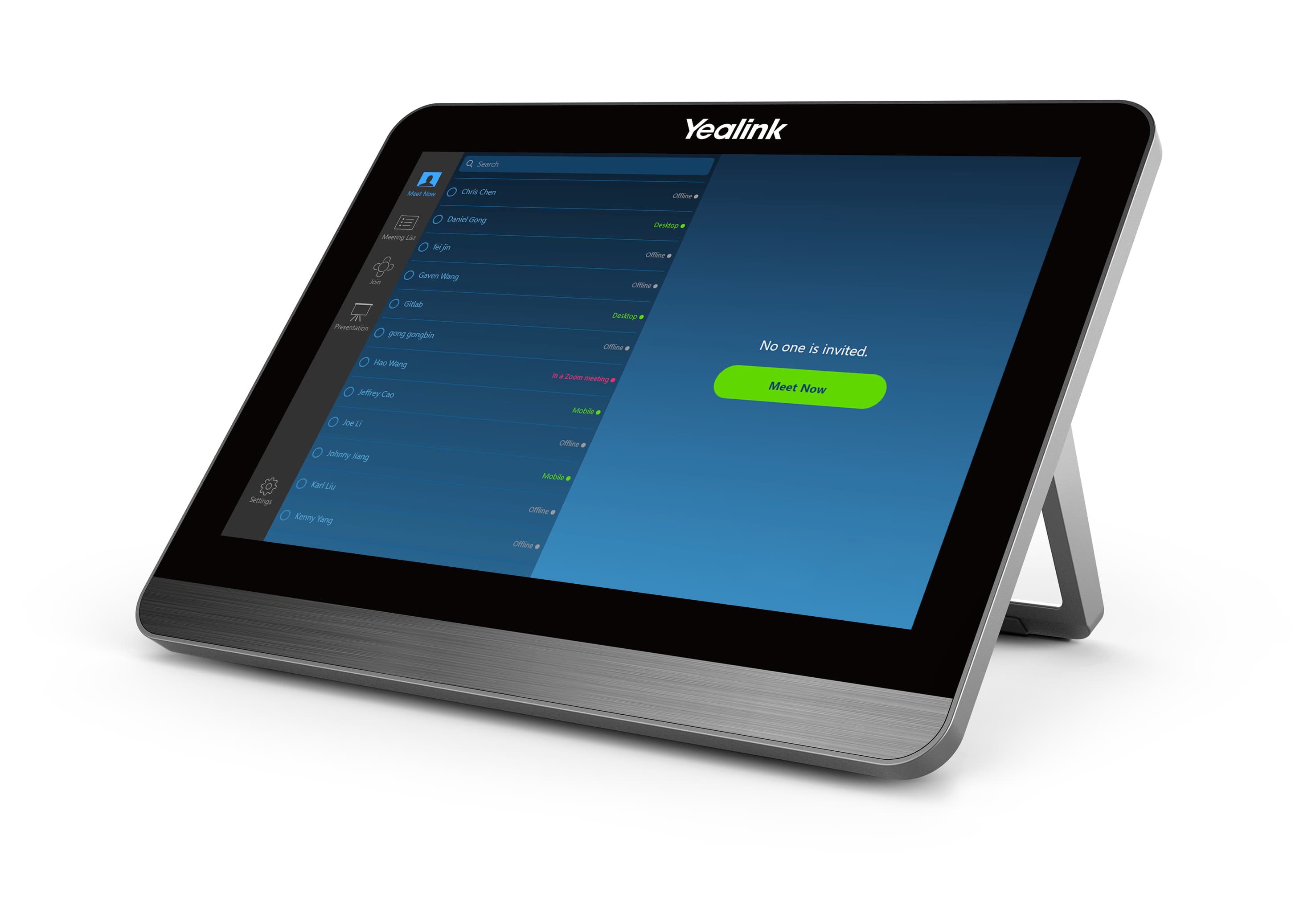 Yealink Yealink CTP18-STD Collaboration Touch Panel Console for Yealink Meetingbar Teams & Zoom CTP18-STD
