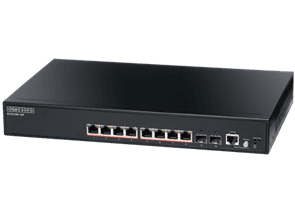 8-Port Gigabit Managed PoE Switch 2 SFP 802.3af / 802.3at PoE 125W