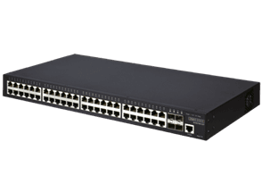 48-Port 10/100/1000 Mbps (Gigabit) Managed Switch 4 Gigabit SFP slots