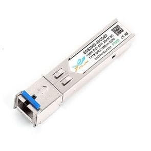 100Mbps Bi-directional SFP module TX1310/RX1550nm Single-mode LC connector