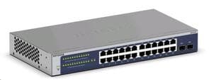 24-Port Gigabit Ethernet Managed Switch 2x SFP (GS724Tv6) Insight