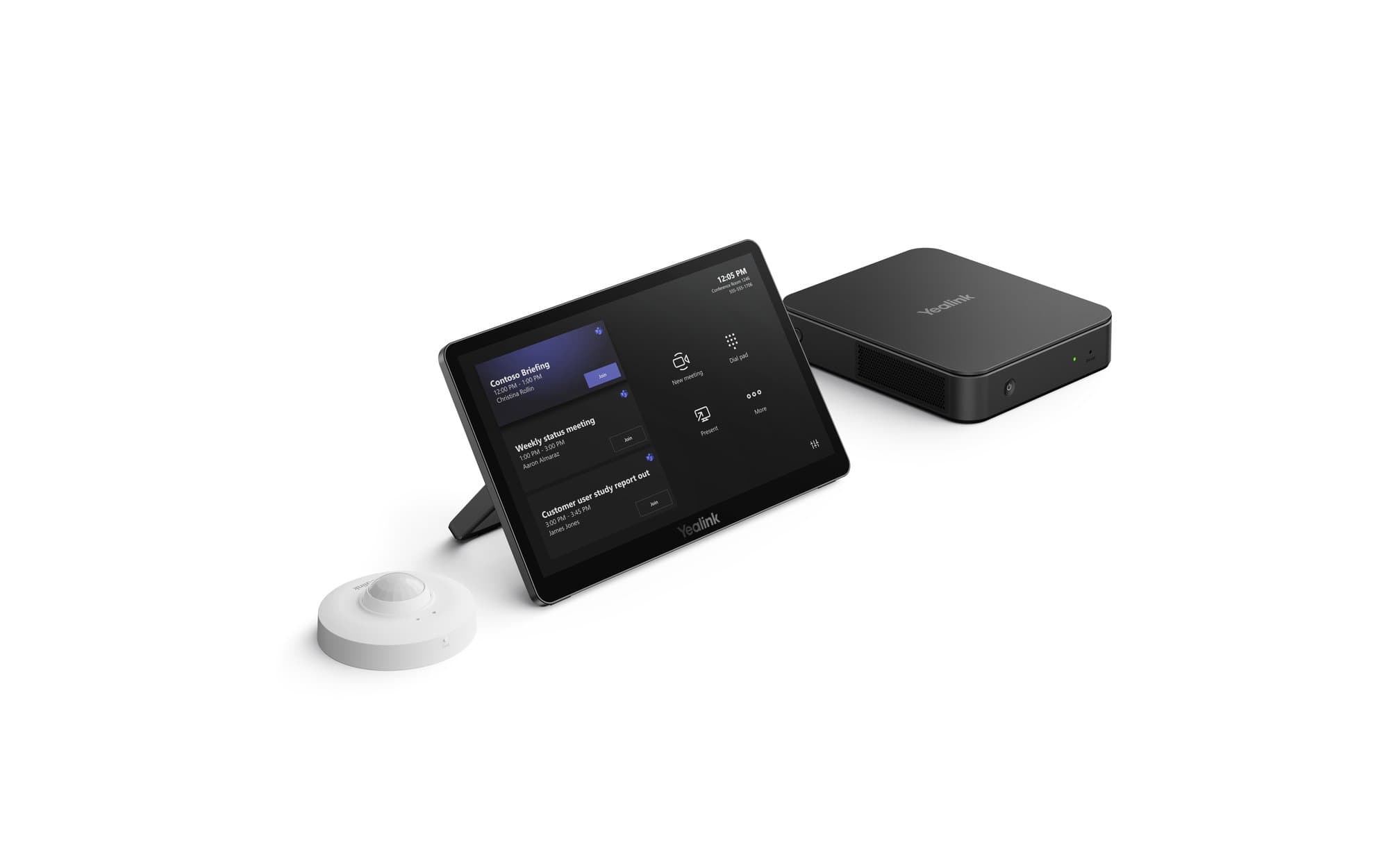 Yealink Yealink MCOREKIT-C5-MS MS Teams Room System with 11.6in Touch Plus Console and RoomSensor MCOREKIT-C5-MS