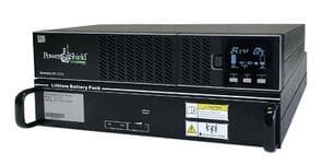 Centurion RT LiFeP04 3kVA 2.7kW Lithium-ion Long-Run Online UPS. Includes Rail Kit