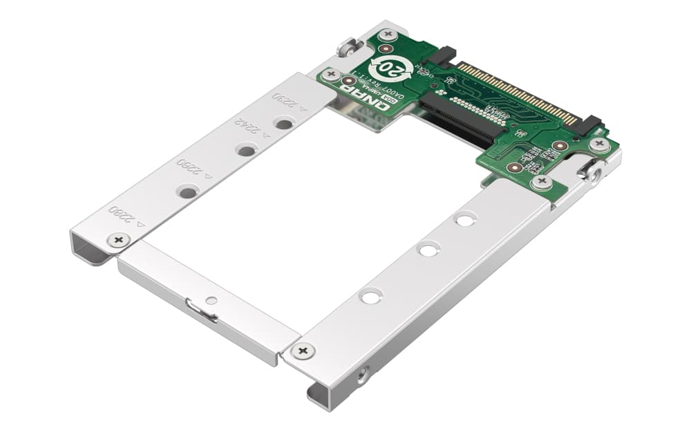 QNAP QNAP QDA-UMP4A M.2 PCIe NVMe SSD to 2.5-inch U.2 SSD adapter QDA-UMP4A