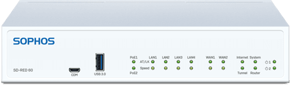 SD-RED 60 High Performance Remote Branch Access Appliance with PoE