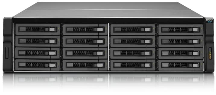 QNAP QNAP REXP-1600U-RP 3U 16-bay RAID expansion enclosure includes 'RAIL-A01-35' rackmount kit REXP-1600U-RP