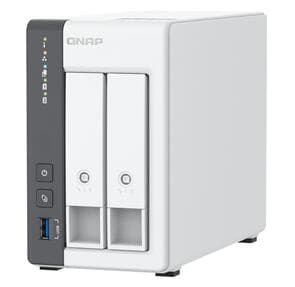 2-Bay NAS Quad-Core 2GHz CPU 4GB RAM 1 x GbE and 1 x 2.5GbE