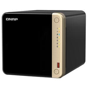 6-Bay NAS Intel Quad-Core CPU 8GB RAM 2x 2.5GbE RJ45 ports