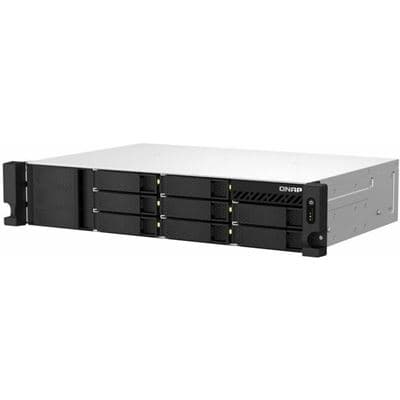 QNAP 8-bay short-depth rackmount NAS 4-core CPU 8G RAM TS-864EU-8G