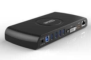 USB 3.0 Docking Station HDMI DVI Gig Ethernet Audio (Promotional Price)