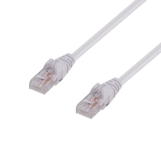 Dynamix DYNAMIX 10m Cat6 White UTP Patch Lead (T568A Specification) 250MHz PLW-C6A-10