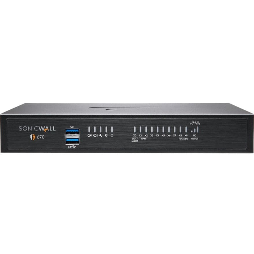 SONICWALL SONICWALL TZ670 NFR 02-SSC-5669