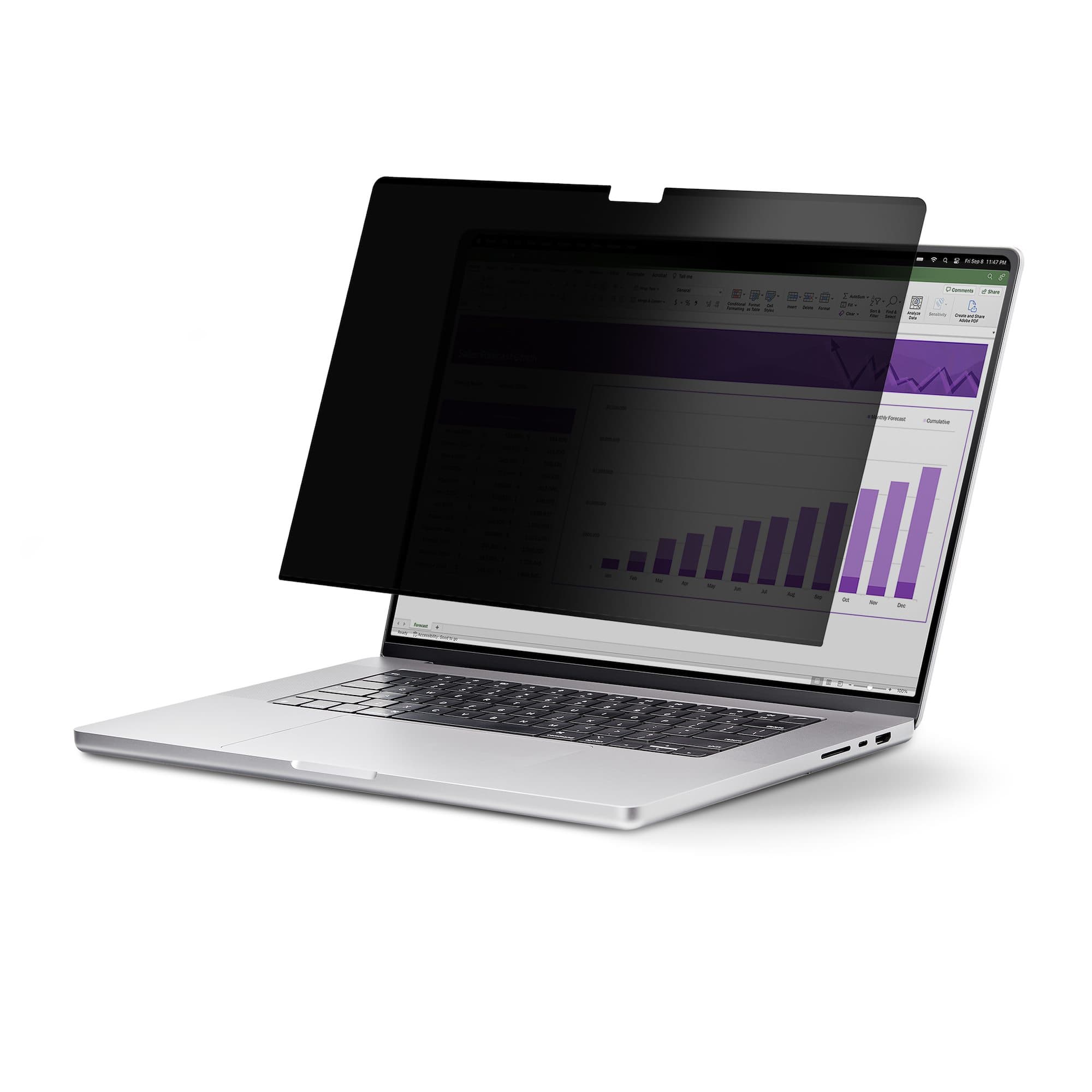 STARTECH STARTECH.COM 14-INCH MACBOOK PRO 21/23 LAPTOP PRIVACY SCREEN, MAGNETIC, 2 YR 142MM-PRIVACY-SCREEN