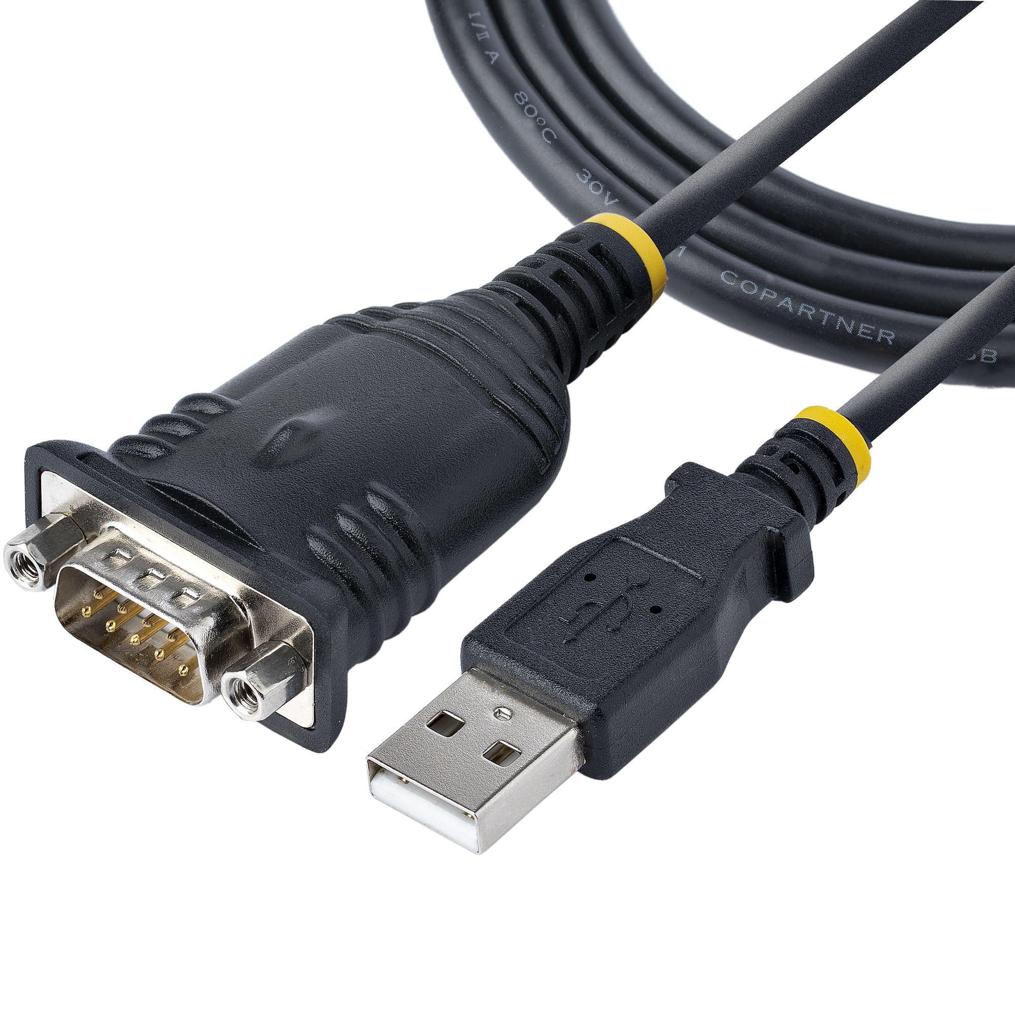 STARTECH STARTECH.COM 91CM USB TO SERIAL CABLE, USB TO SERIAL PORT ADAPTER, WIN/MAC, 3 YR 1P3FP-USB-SERIAL
