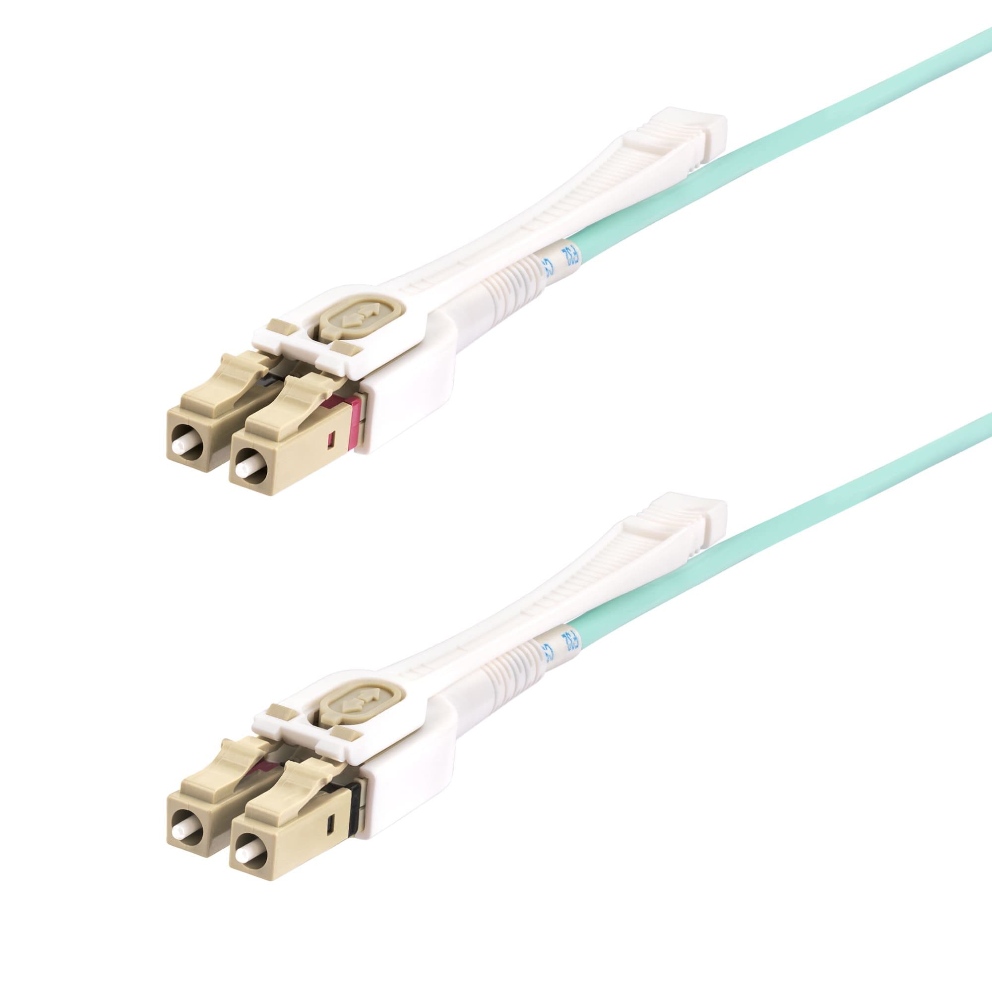 STARTECH STARTECH.COM 4M LC/LC-UPC OM4 MULTIMODE FIBER CABLE, PUSH PULL TABS, 50/125, 100G, LTW 450FBLCLC4PP