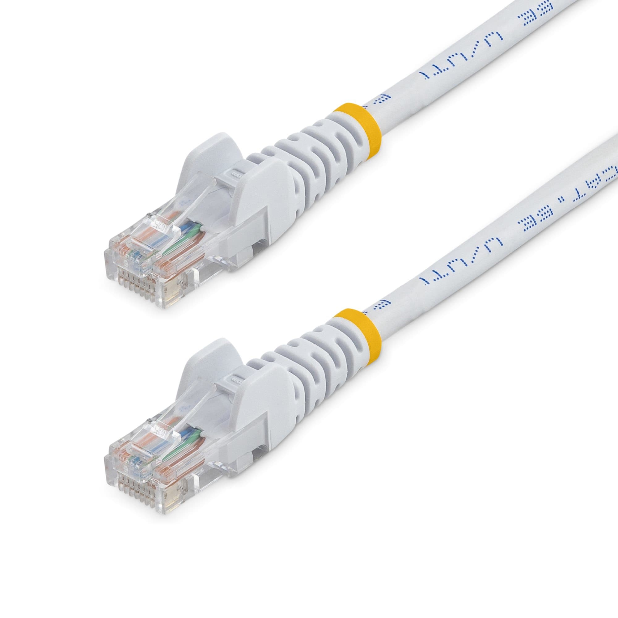 STARTECH STARTECH.COM 3M CAT 5E WHITE SNAGLESS ETHERNET PATCH CABLE, LTW 45PAT3MWH