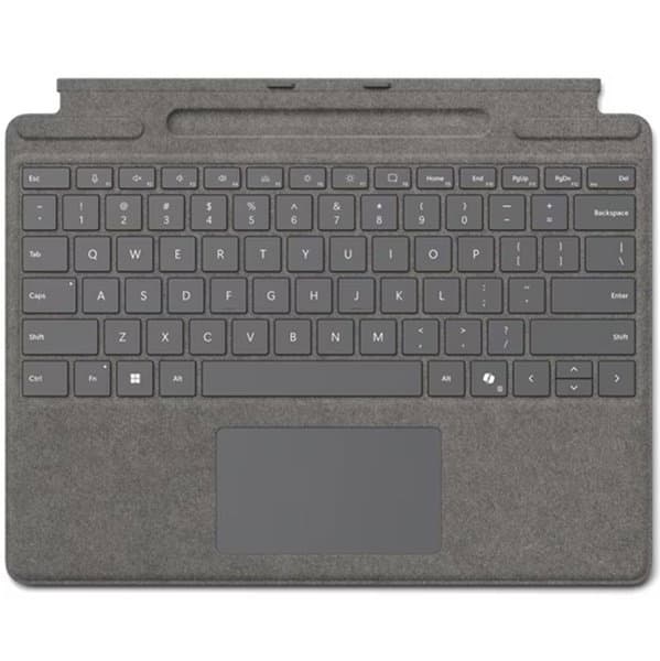 MICROSOFT MICROSOFT SURFACE PRO 8/9/10/11 13" SIGNATURE KEYBOARD PLATINUM (PEN SLOT NO PEN)w/COPILOT KEY 8XB-00200
