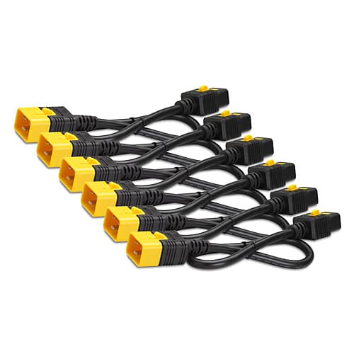 APC APC (AP8712S) POWER CORD KIT (6 EA), LOCKING, C19 TO C20, 0.6M AP8712S