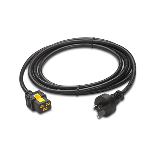 APC APC UPS POWER CORD, C19 PLUG TO AUS PLUG, 15AMP, 3.0M AP8754