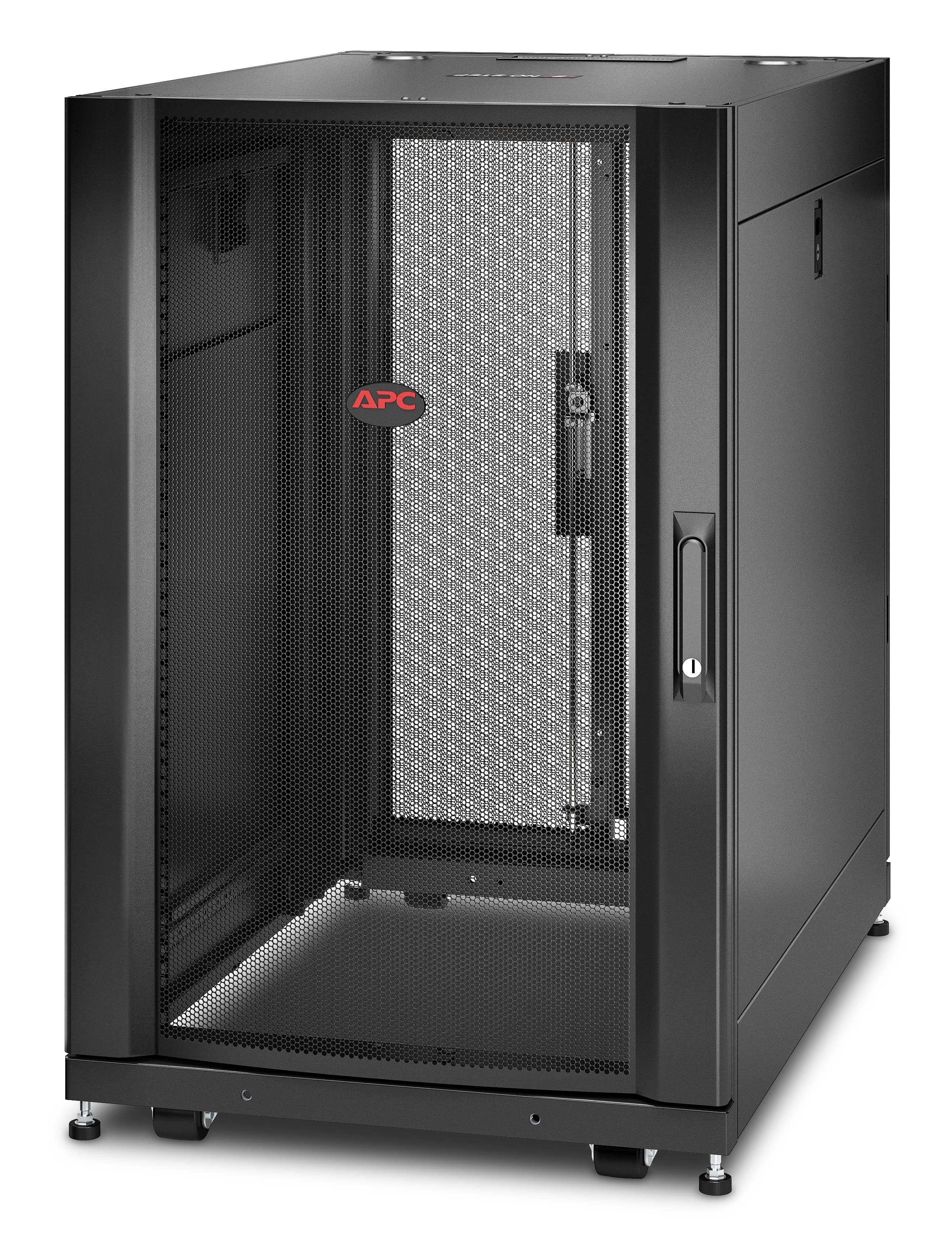 APC APC NETSHELTER SX 18U SERVER RACK ENCLOSURE 600MM X 900MM W/ SIDES BLACK AR3006