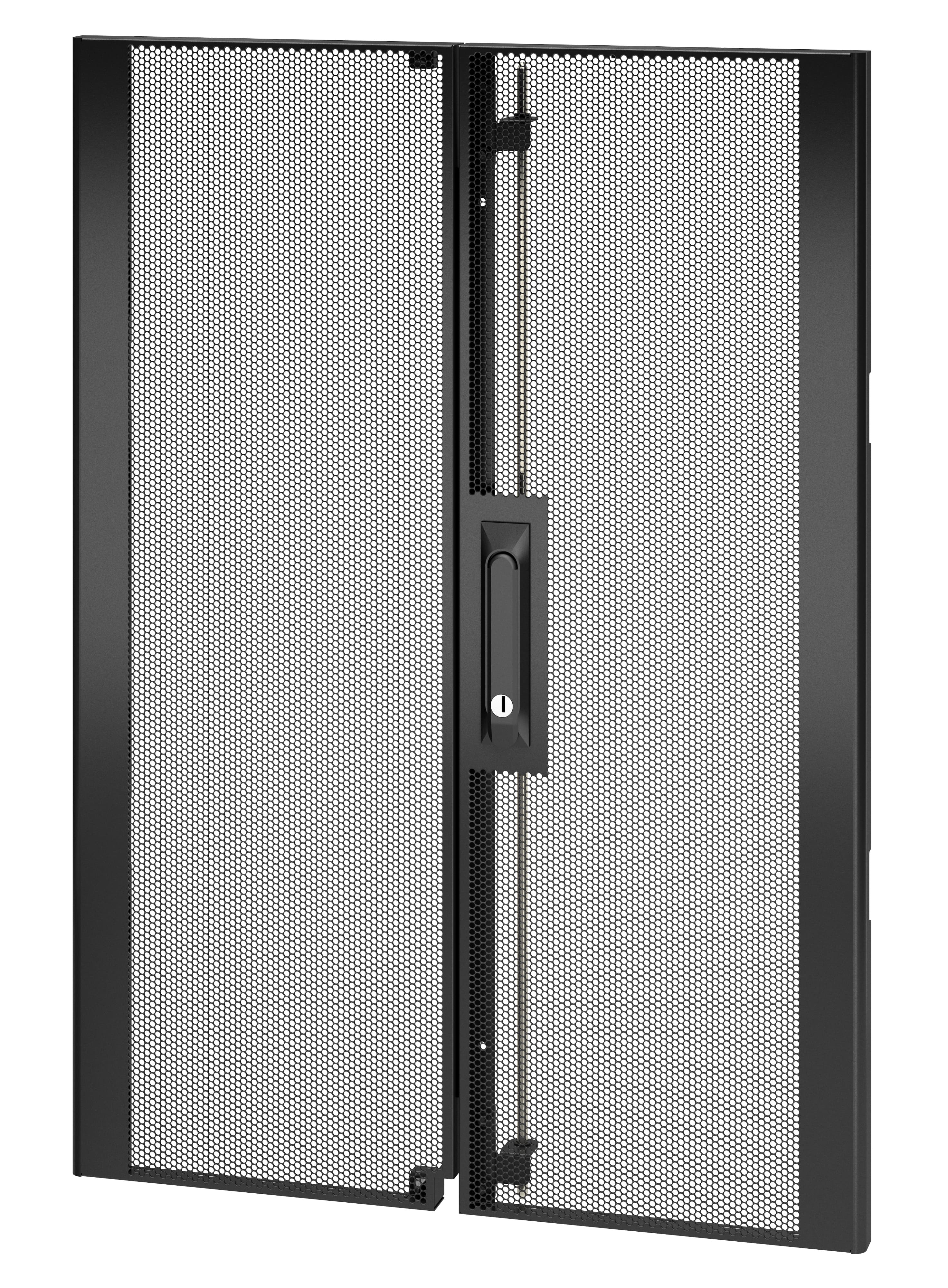 APC APC NETSHELTER SX 18U 600MM WIDE PERFORATED SPLIT DOORS BLACK AR7161