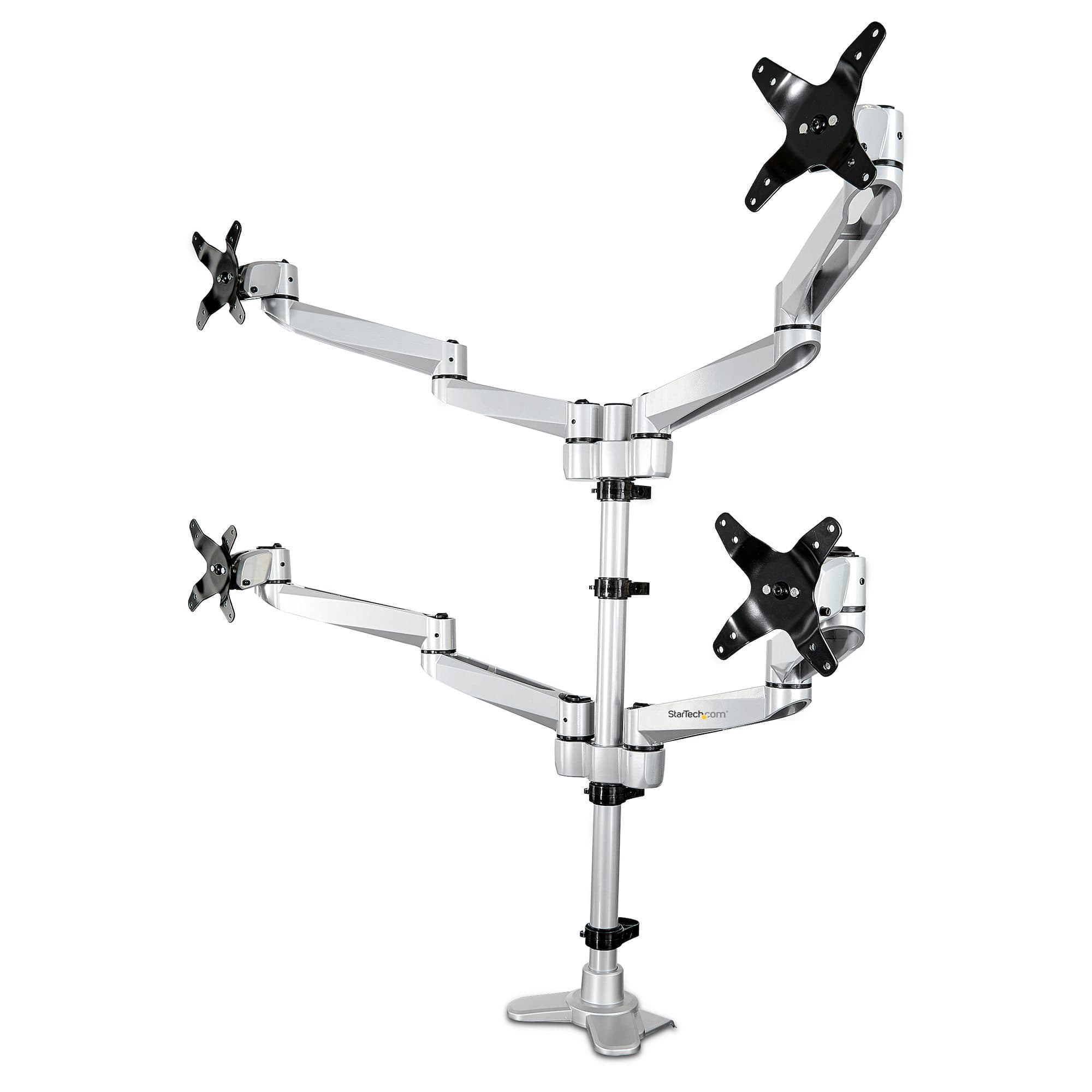 STARTECH STARTECH.COM QUAD MONITOR MOUNT - PREMIUM - FOR UP TO 30 ARMQUADPS