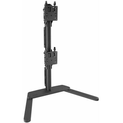 ATDEC ATDEC FREESTANDING HD DUAL VERT BLACK AWMS-2-BT75-FS-B