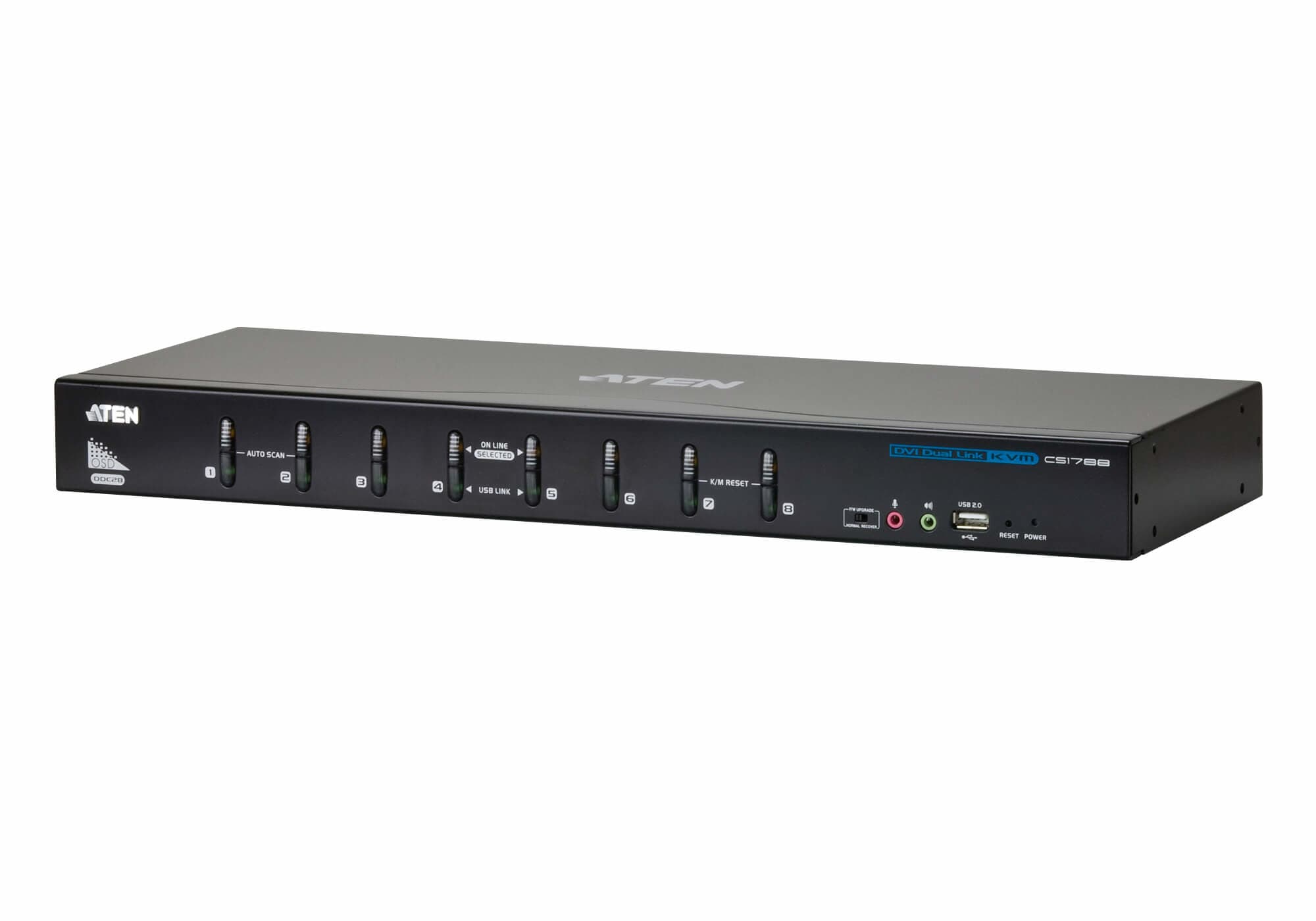 ATEN ATEN 8 PORT USB DVI DUAL LINK KVM SWITCH CS1788-AT-U