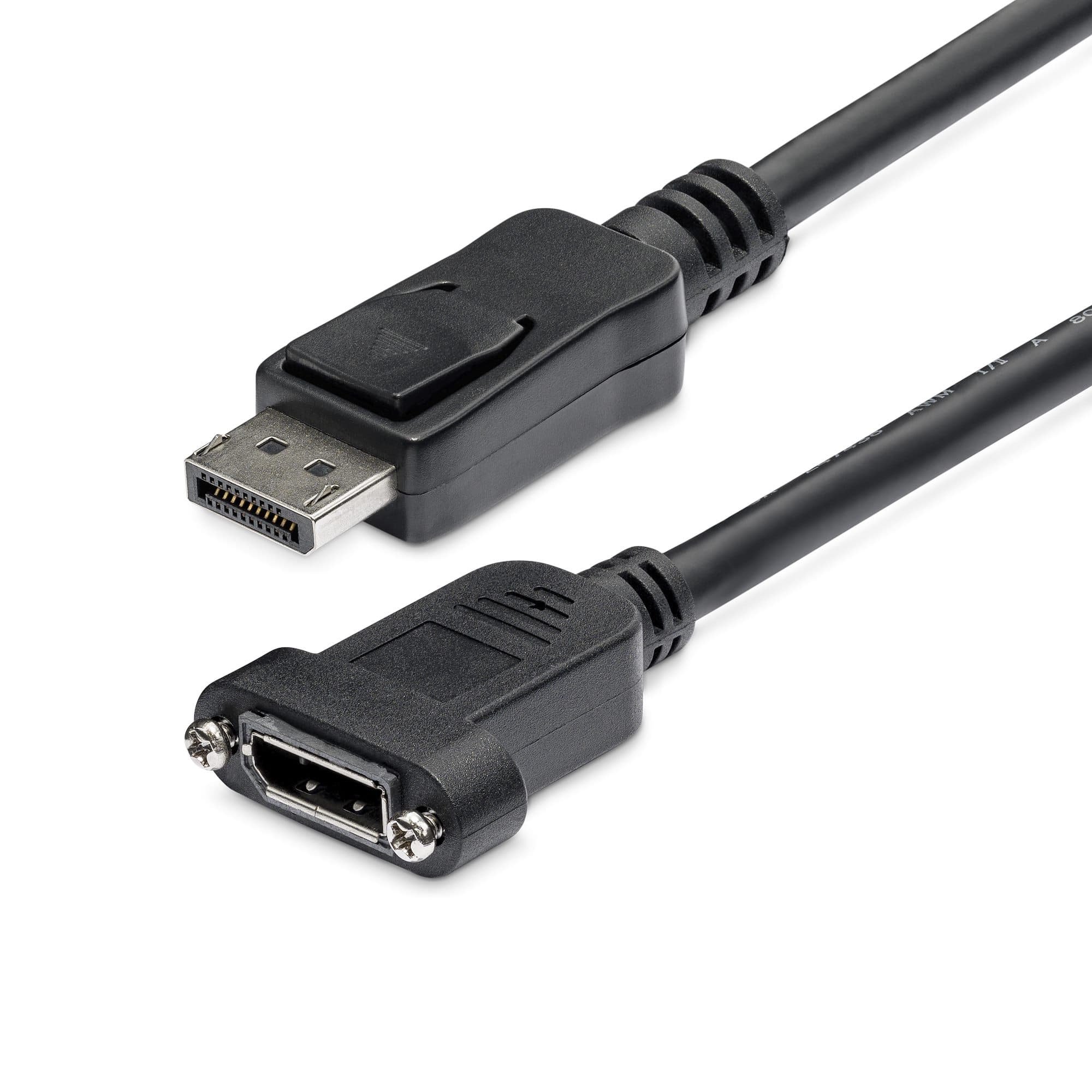 STARTECH STARTECH.COM 0.9M PANEL MOUNT DISPLAYPORT CABLE, EXTENSION CORD MALE/FEMALE LTW DPPNLFM3