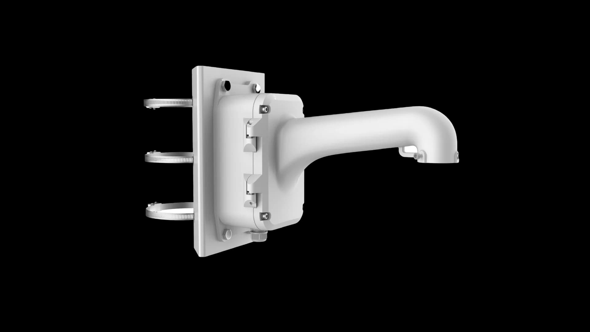 HIKVISION HIKVISION Pole Bracket for TandemVu PTZ DS-1604ZJ-BOX-POLE