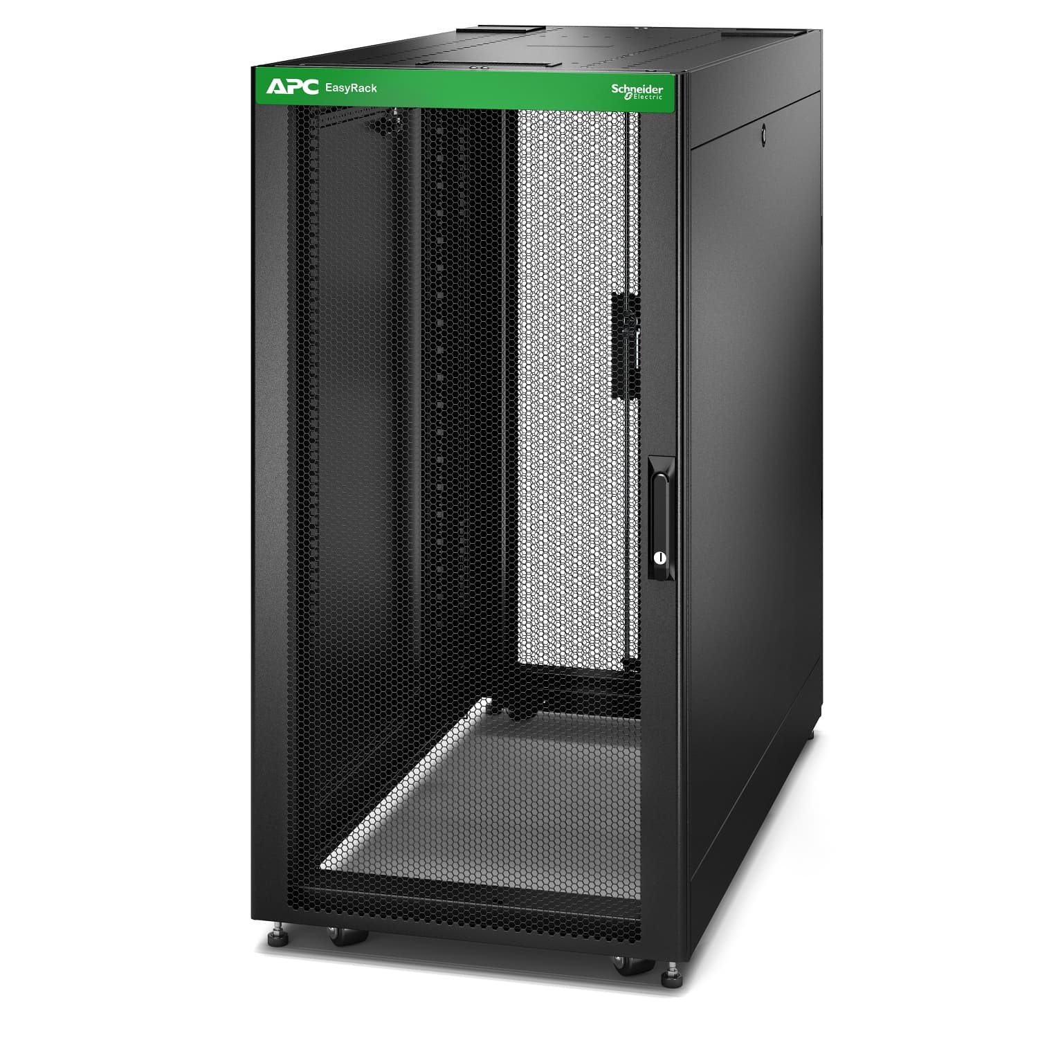 APC APC EASY RACK 600MM/24U/1200MM , WITH ROOF, SIDE PANEL,CASTORS,FEET AND 4 BRACKETS, NO BOTTOM, ER6422