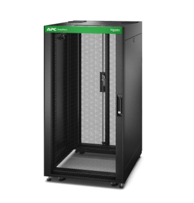 APC APC EASY RACK 600MM/24U/800MM , WITH ROOF, SIDE PANEL,CASTORS,FEET AND 4 BRACKETS, NO BOTTOM, ER6482