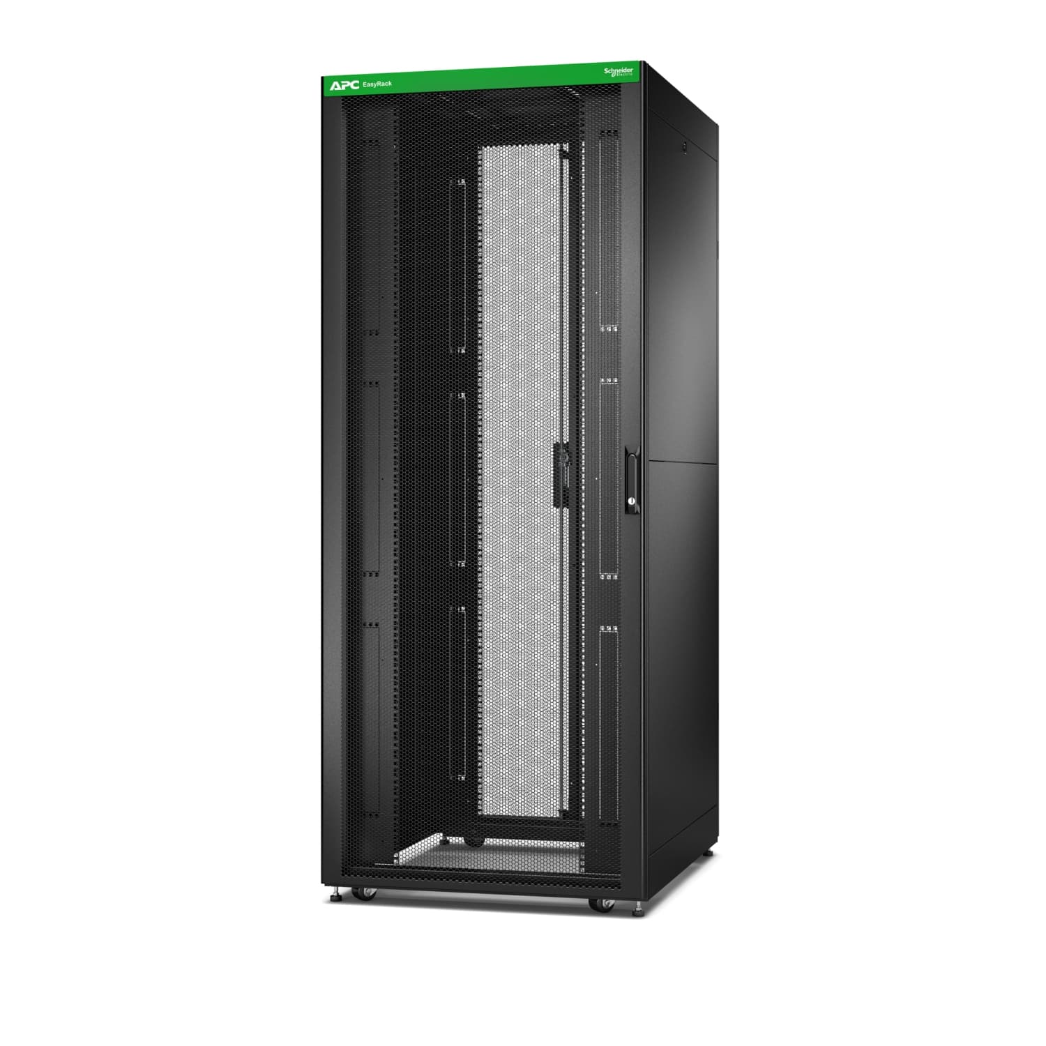APC APC EASY RACK 800MM/42U/800MM WITH ROOF, SIDE PANEL,CASTORS,FEET AND 4 BRACKETS, NO BOTTOM, BL ER8282