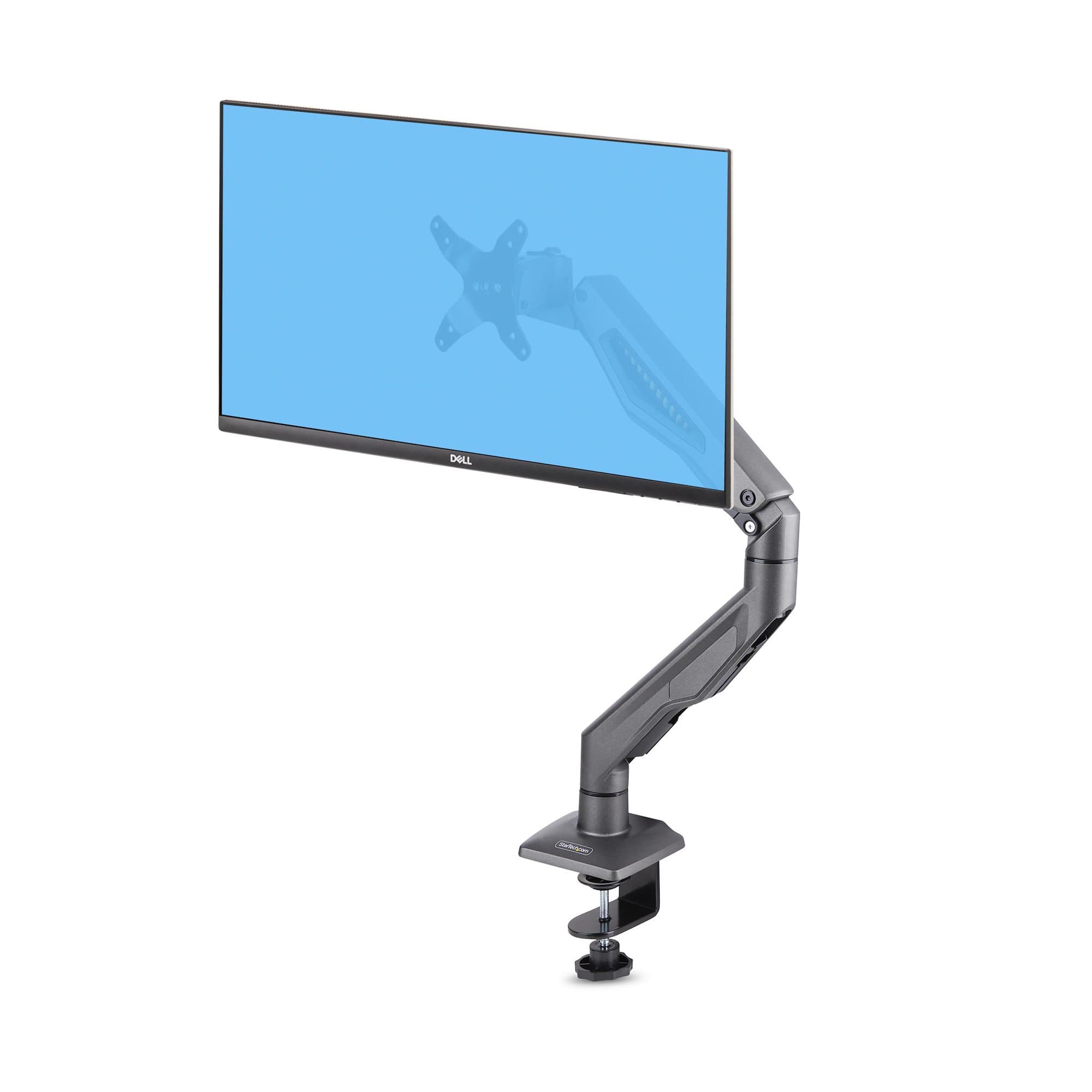 STARTECH STARTECH.COM DESK MOUNT MONITOR ARM, UP TO 32" DISPLAY, C-CLAMP, TAA, 10 YR H1M1AG2-MONITOR-ARM