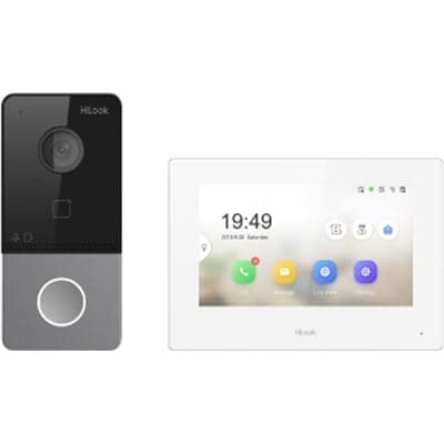 HIKVISION HIKVISION HILOOK HA-KIT-IP1 2MP INTERCOM KIT, 7"TOUCH, WIFI, SURFACE MOUNT, 2YR HA-KIT-IP2