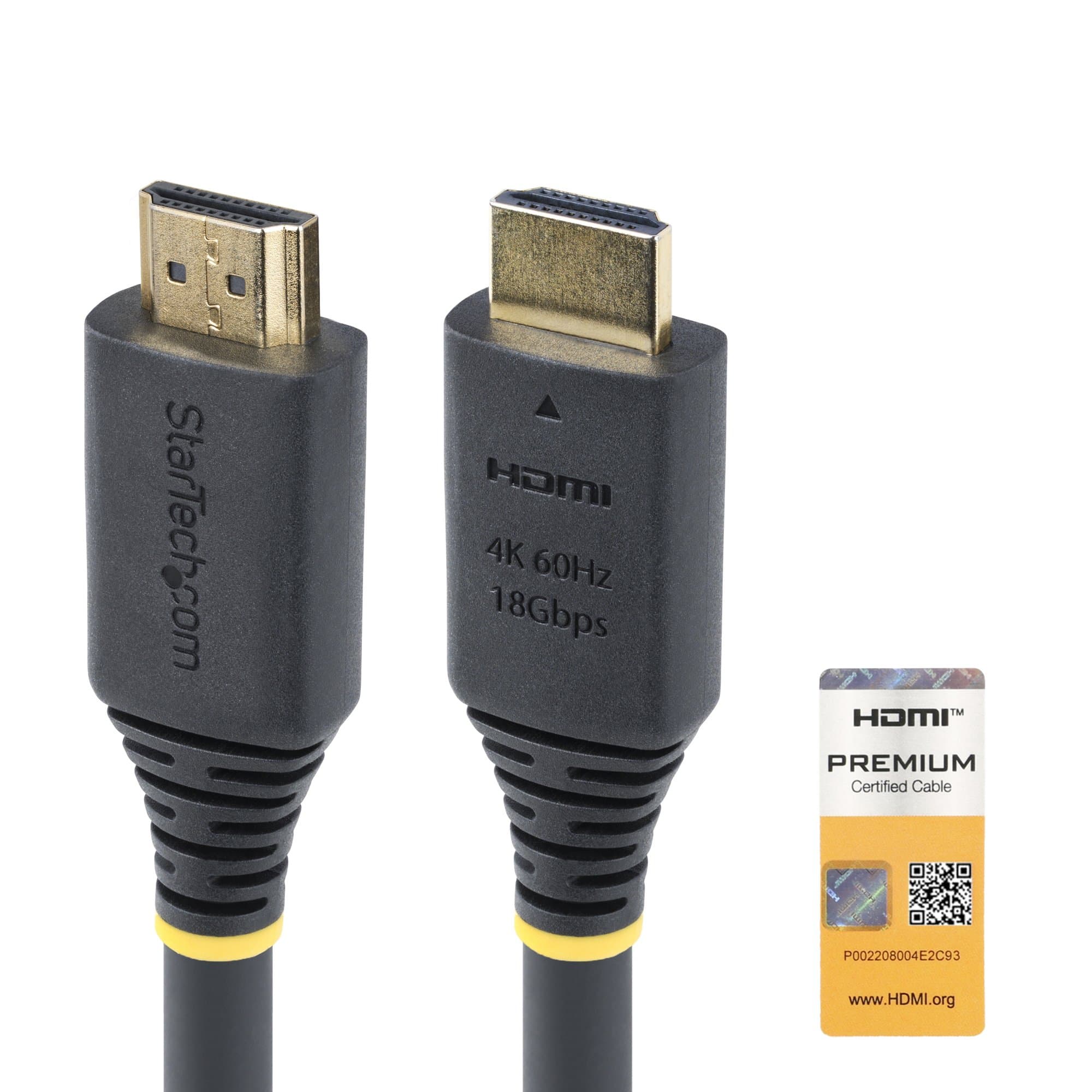 STARTECH STARTECH.COM 15M (49.2FT) ACTIVE HIGH SPEED HDMI CABLE, 4K60HZ, LTW HDMI2-CABLE-4K60-15M