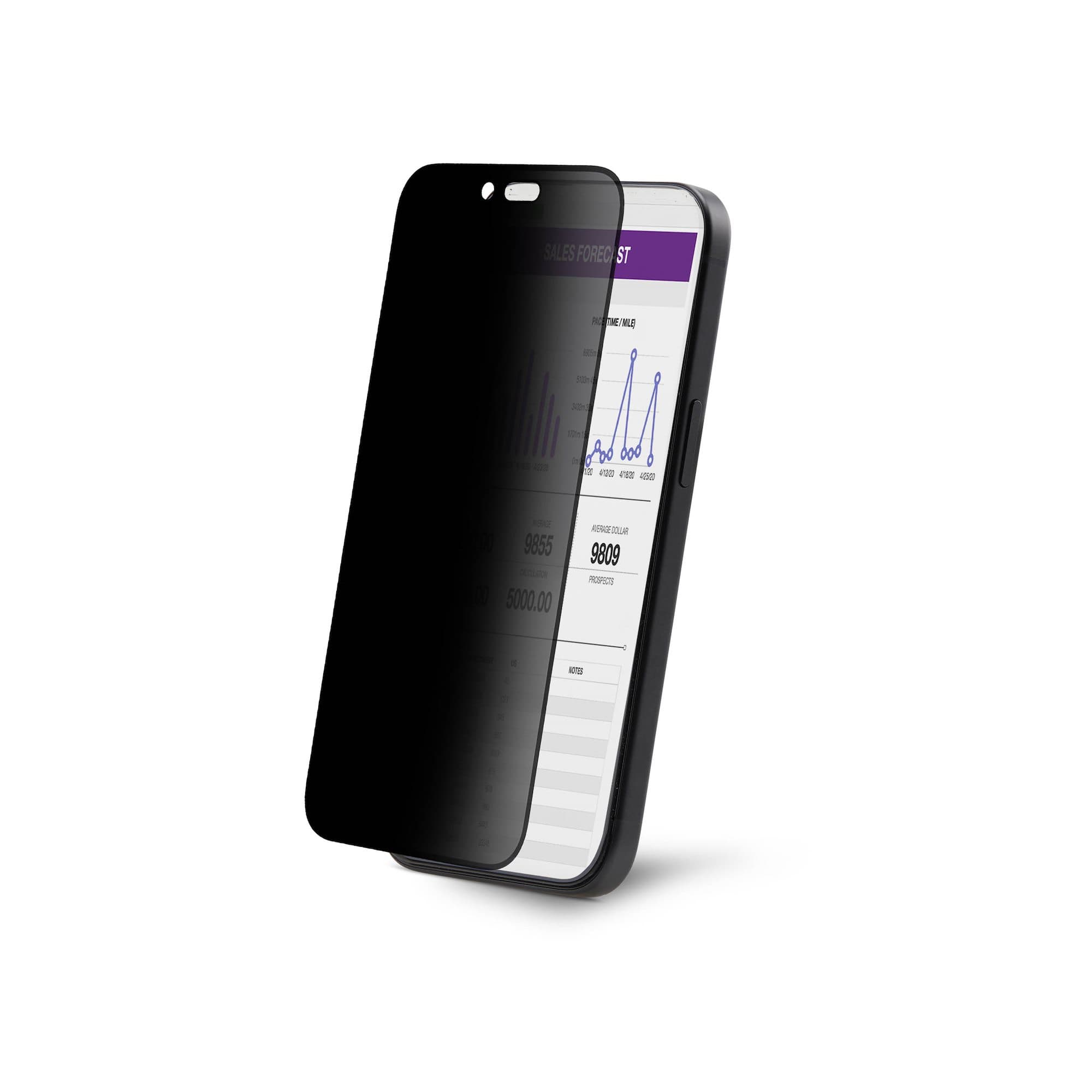 STARTECH STARTECH.COM 4-WAY PRIVACY SCREEN/PROTECTOR FOR IPHONE 16, TOUCH-ENABLED, 2 YR I16T1-PRIVACY-SCREEN