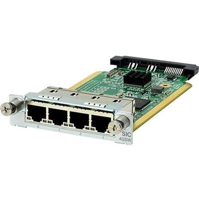 HPE HPE MSR 4p Gig-T Switch SIC Mod JG739A