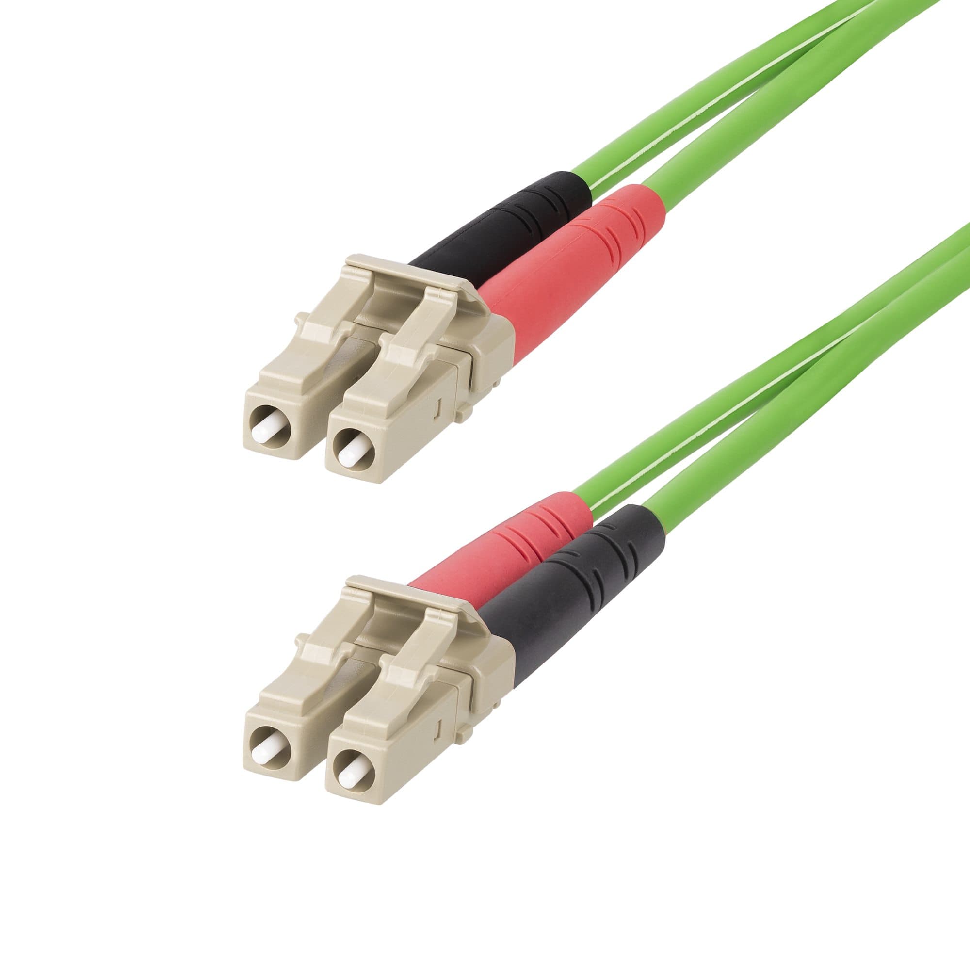 STARTECH STARTECH.COM 2M LC TO LC (UPC) OM5 MULTIMODE FIBER OPTIC CABLE, 50/125M LSZH, LTW LCLCL-2M-OM5-FIBER