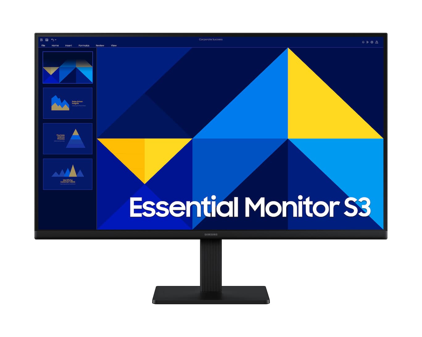 SAMSUNG SAMSUNG S3 S30GD 27" (16:9) FHD IPS MONITOR, 100HZ, D-SUB, HDMI, 3YR LS27D300GAEXXY