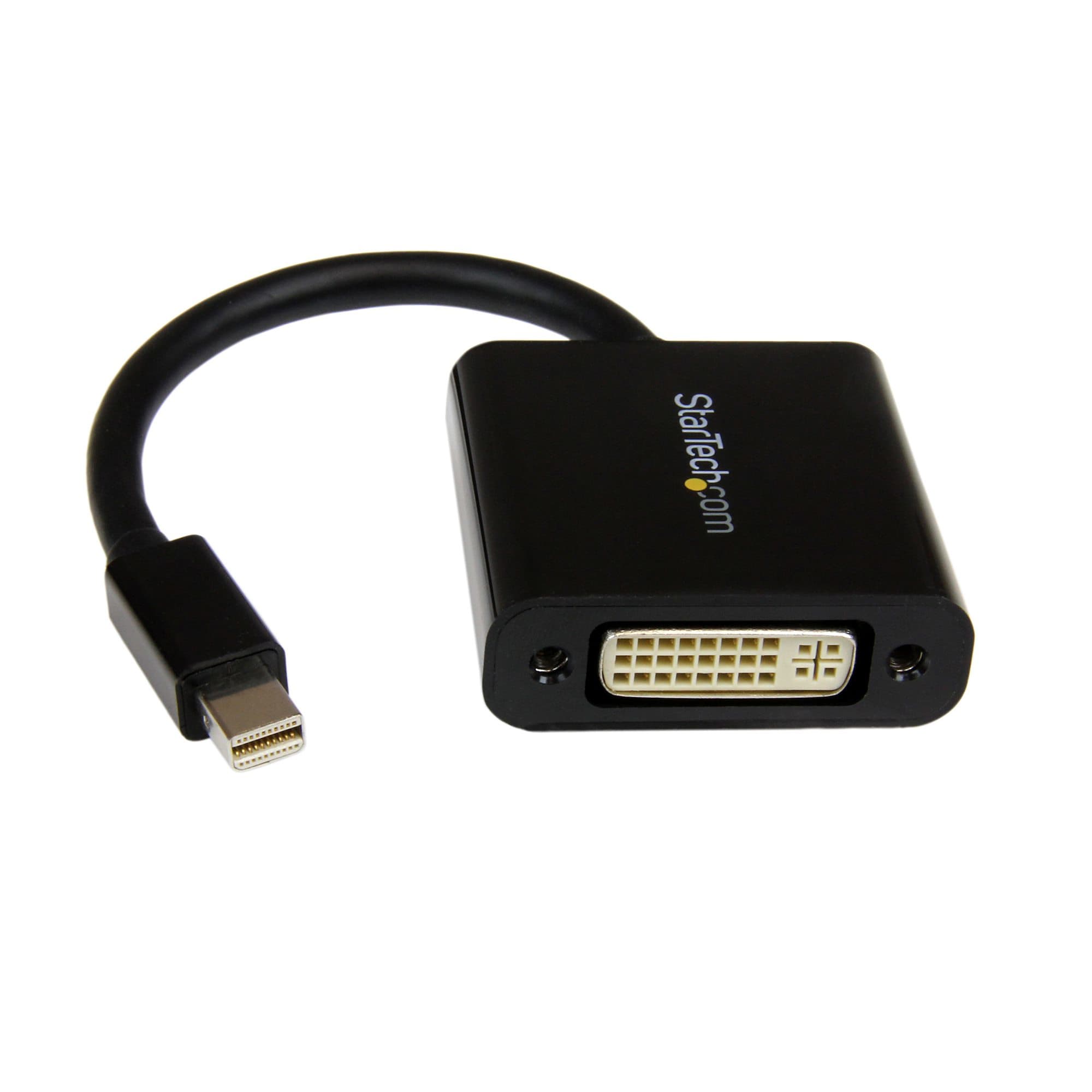 STARTECH STARTECH.COM MINI DISPLAYPORT TO DVI ADAPTER - MDP TO DVI-D VIDEO CONVERTER 3 YR MDP2DVI3