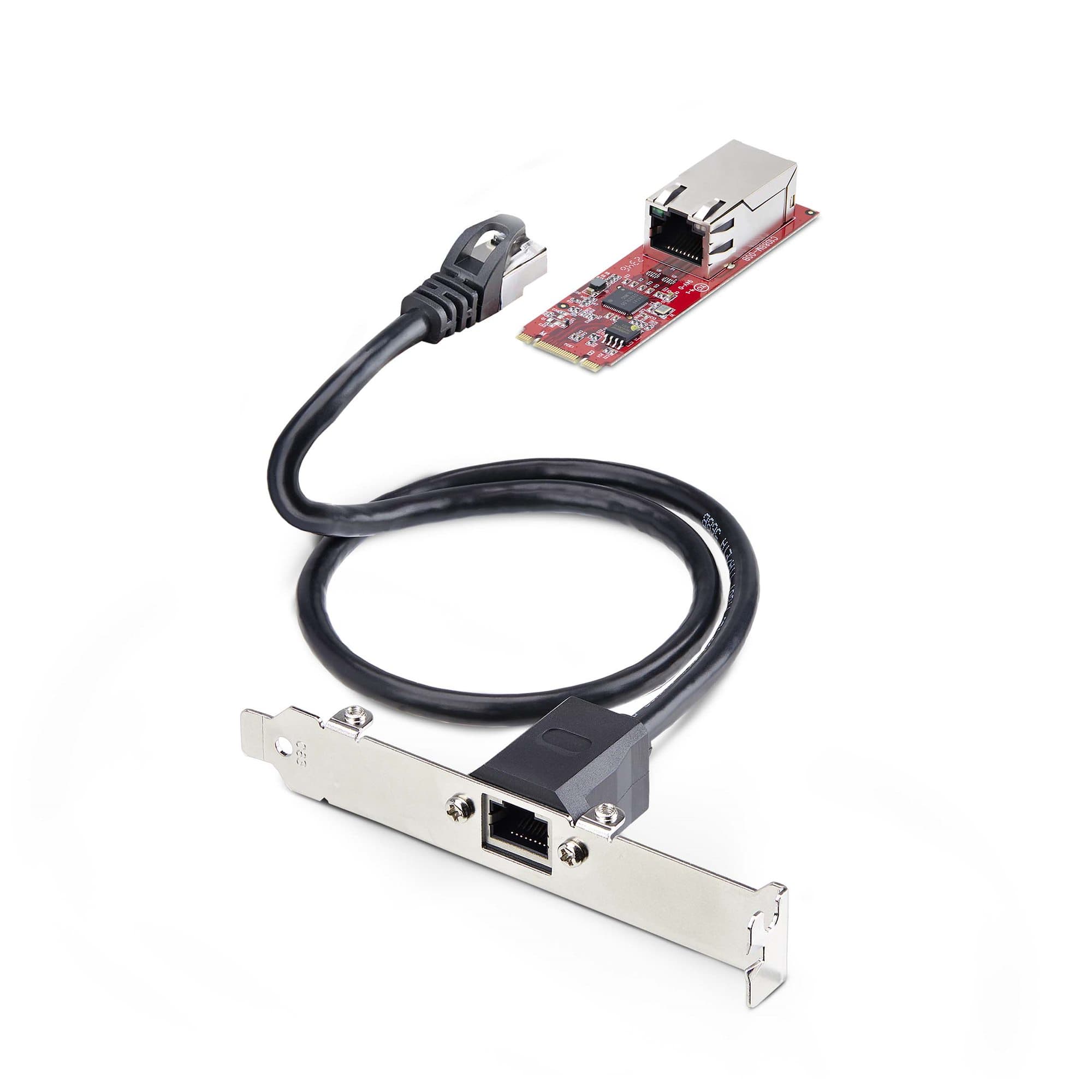 STARTECH STARTECH.COM 1PORT 2.5G M.2 2280 NETWORK CARD, NBASE-T NIC PCIE ETHERNET, 2 YR MR12GI-NETWORK-CARD