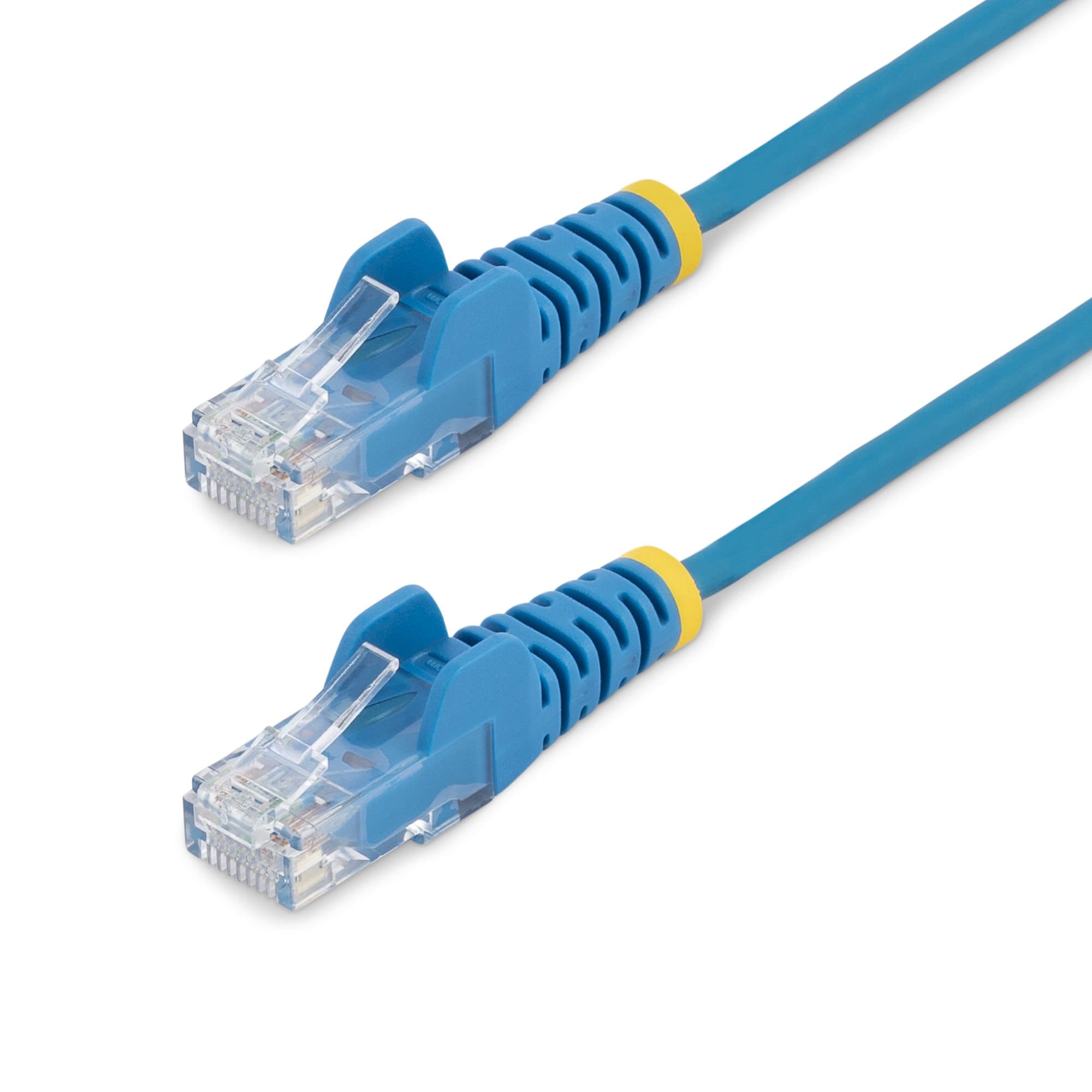 STARTECH STARTECH.COM 2M SLIM CAT6 CABLE - BLUE SNAGLESS PATCH CORD NETWORK ETHERNET CABLE M/M LTW N6PAT200CMBLS