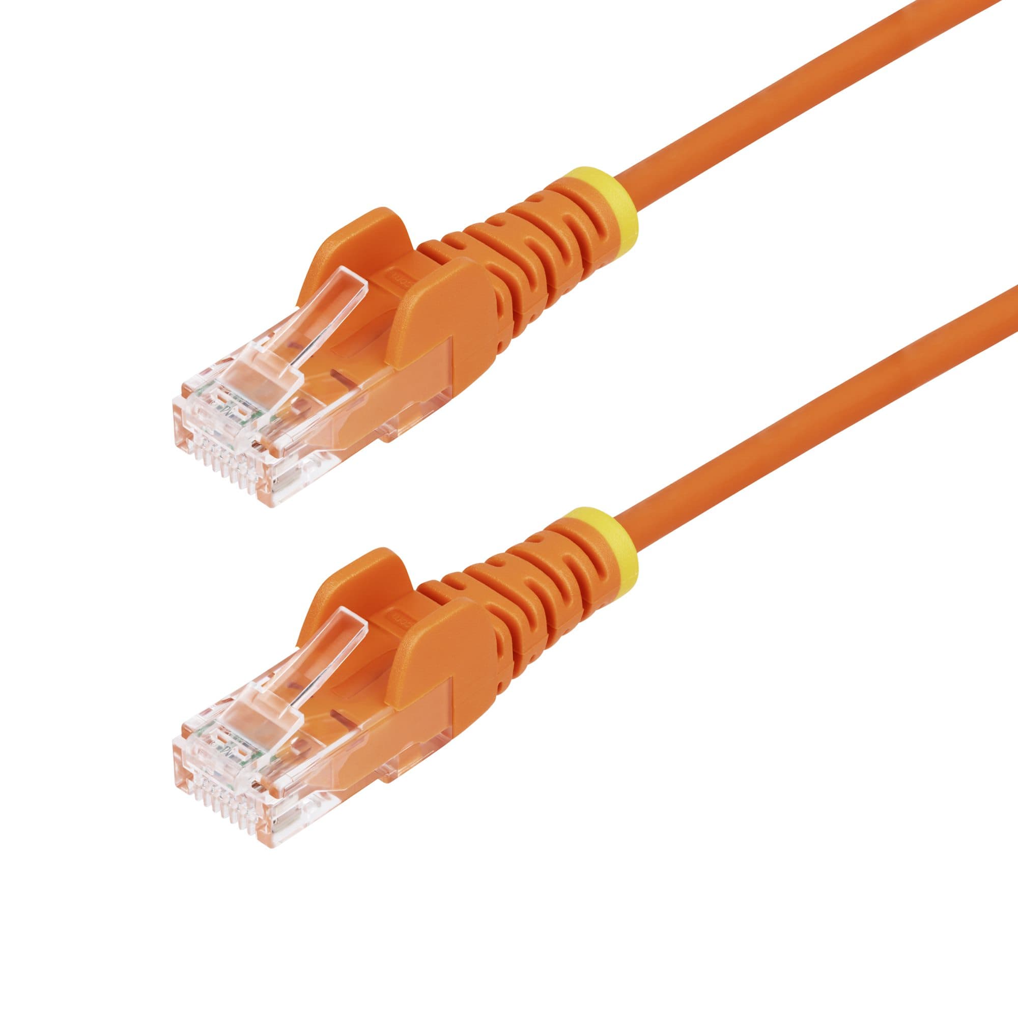 STARTECH STARTECH.COM 2M ORANGE SLIM CAT6 ETHERNET CABLE, SNAGLESS, 28AWG, LSZH, LTW N6PAT200CMORS