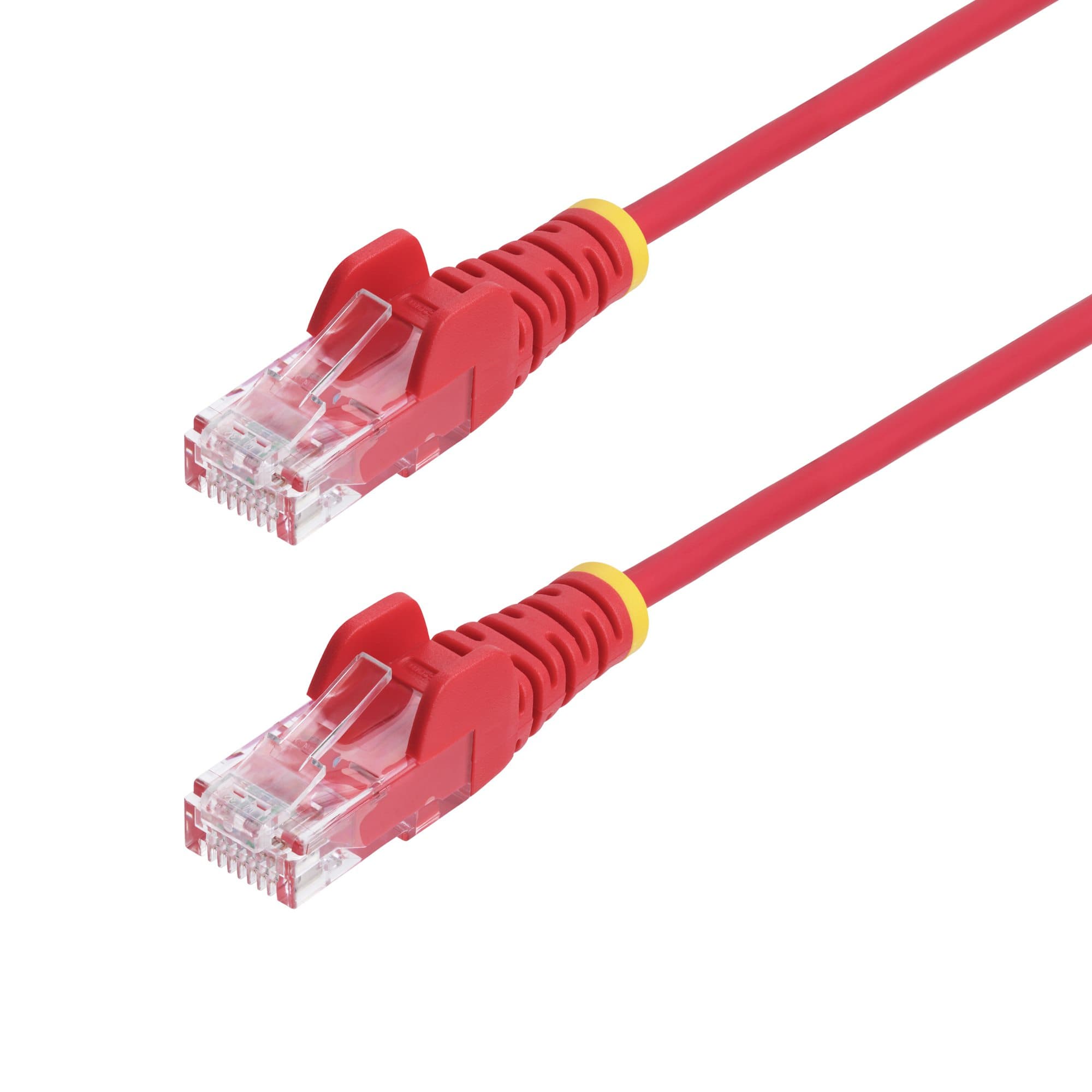 STARTECH STARTECH.COM 25CM RED SLIM CAT6 ETHERNET CABLE, SNAGLESS, 28AWG, LSZH, LTW N6PAT25CMRDS