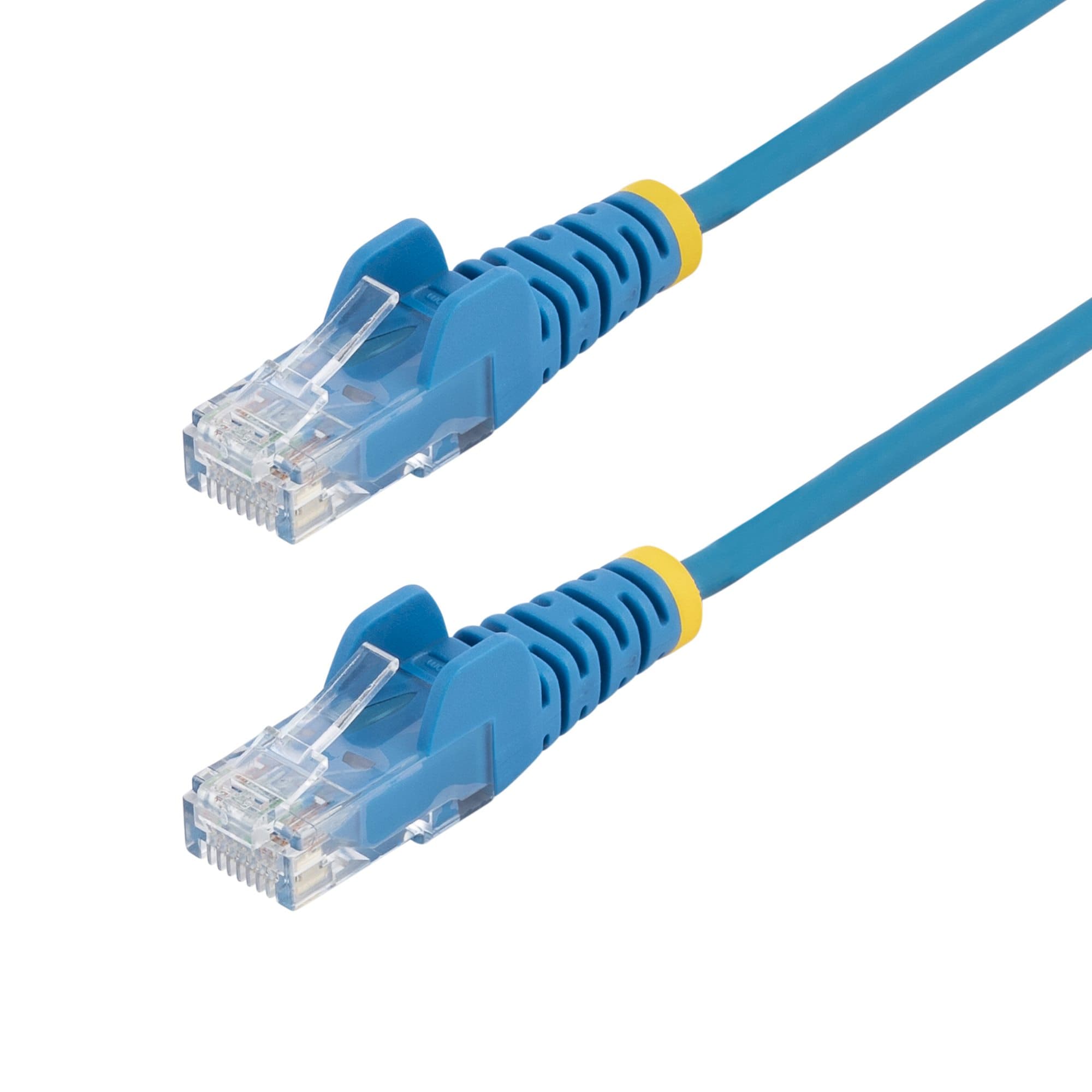 STARTECH STARTECH.COM 5M BLUE SLIM CAT6 ETHERNET CABLE, SNAGLESS, 28AWG, LSZH, LTW N6PAT5MBLS